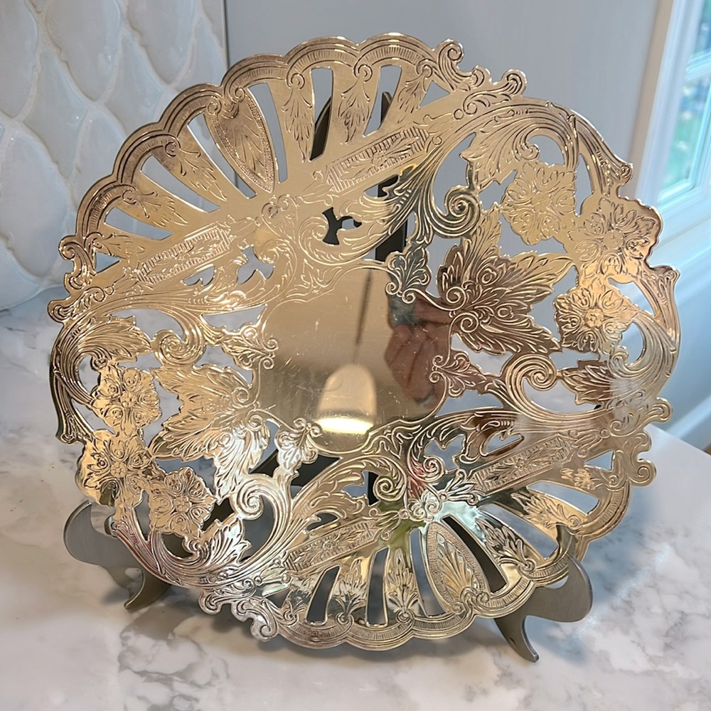 Wallace Silverplate 7323 Trivet